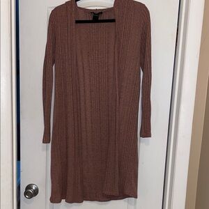 Elegant Ribbed Knit Cardigan